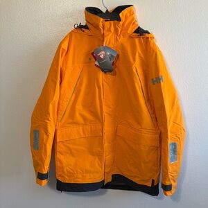 NEW Helly Hansen Size XL Seabourn Polarshield Expedition Orange Parka Coat